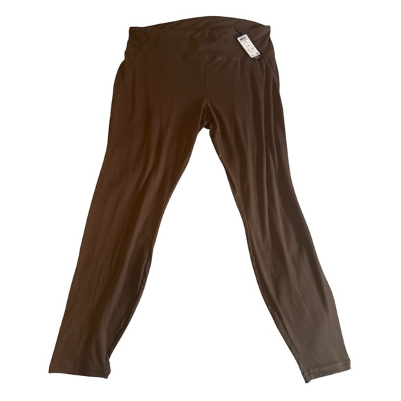 Vero Moda Brown High-Waisted Leggings - Picture 2 of 5